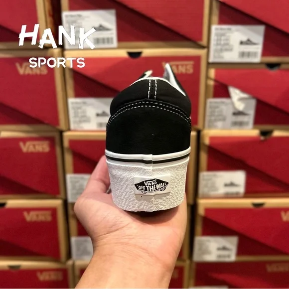 Vans Old Skool Classic womens Stackform. Wore maybe 3 times. Black & white. - Picture 7 of 7